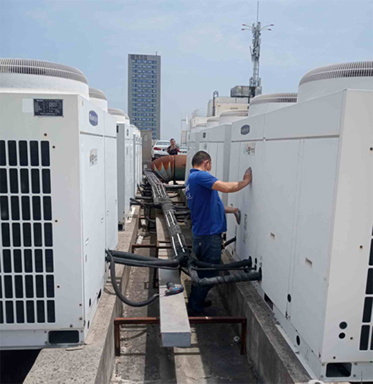 曲沃中央空调制热和不制冷系统维修方法